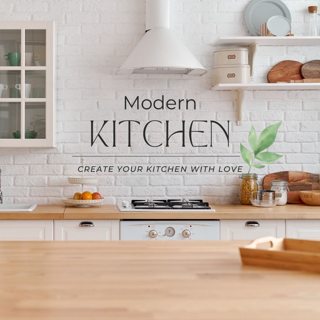 A stylish kitchen scene featuring modern appliances, gadgets, and kitchenware, showcasing the essence of the home and kitchen category